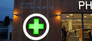 Pose Enseigne Lumineuse Pharmacie Lens, Tourcoing & Valenciennes